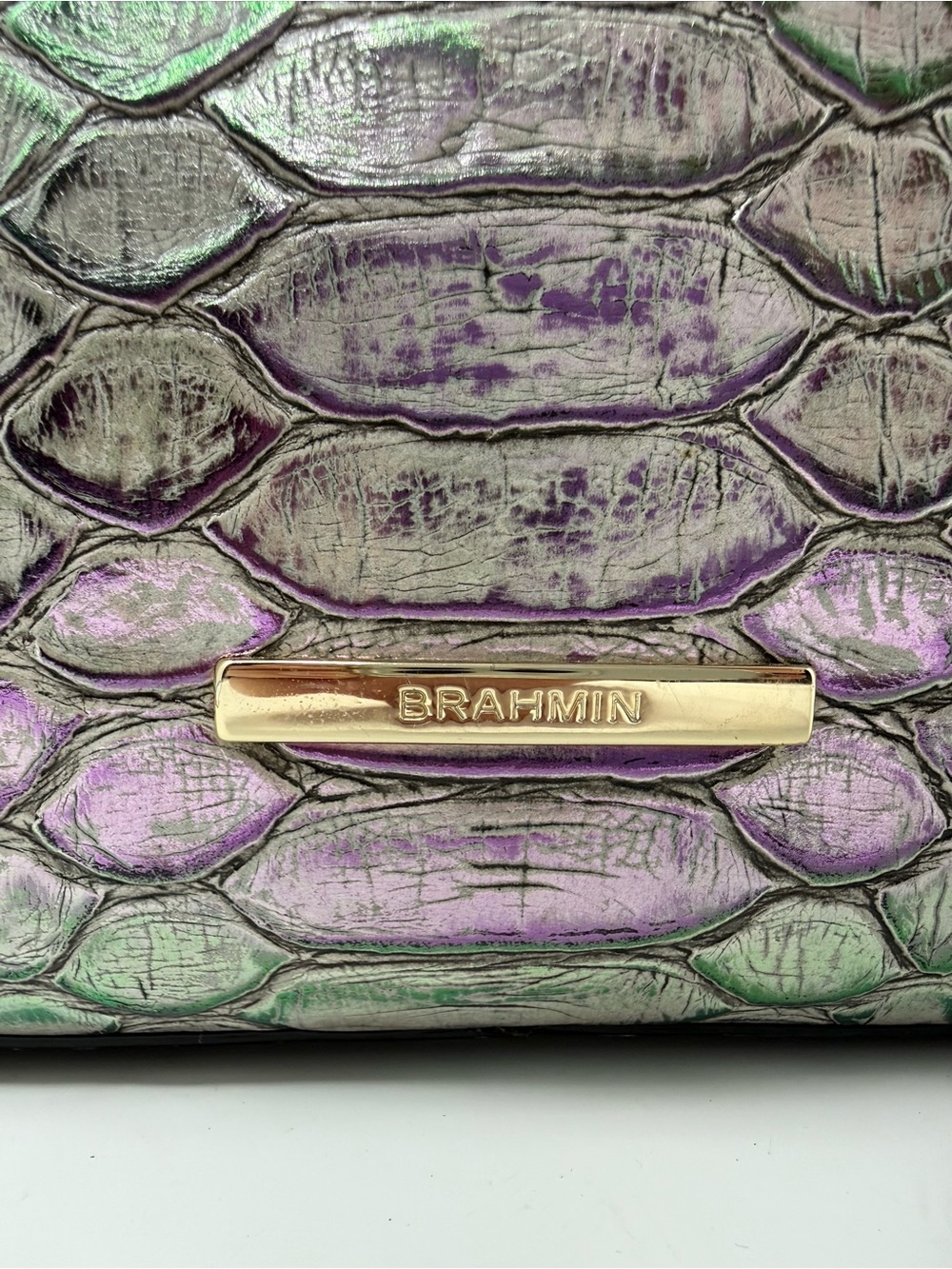 Brahmin Tabitha Shoulder Bag in Mulberry Potion Cimorene NEW W/O TAGS - Picture 3 of 9